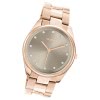 Oozoo Damen Armbanduhr Timepieces C10963 Analog Edelstahl rosgold UOC10963