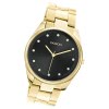 Oozoo Damen Armbanduhr Timepieces C10965 Analog Edelstahl gold UOC10965
