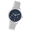 Oozoo Damen Armbanduhr Timepieces C11026 Analog Edelstahl silber UOC11026