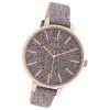 Oozoo Damen Armbanduhr Timepieces C11032 Analog Leder mehrfarbig UOC11032