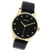 Oozoo Damen Armbanduhr Timepieces C11049 Analog Leder schwarz UOC11049
