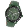 Oozoo Herren Armbanduhr Timepieces Analog Leder grn UOC11111