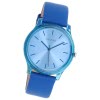 Oozoo Damen Armbanduhr Timepieces Analog Leder blau UOC11143