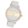 Oozoo Damen Armbanduhr Timepieces Analog Leder grau UOC11152