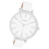 Oozoo Damen Armbanduhr Timepieces Analog Leder wei UOC11155