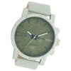 Oozoo Unisex Armbanduhr Timepieces Analog Leder grn UOC11215