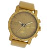 Oozoo Unisex Armbanduhr Timepieces Analog Leder olive grn UOC11217