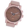 Oozoo Unisex Armbanduhr Timepieces Analog Leder taupe braun UOC11218