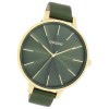 Oozoo Damen Armbanduhr Timepieces Analog Leder grn UOC11257