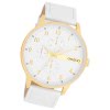 Oozoo Herren Armbanduhr Timepieces Analog Metall wei UOC11305