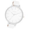 Oozoo Damen Armbanduhr Timepieces Analog Leder wei UOC11345