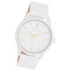 Oozoo Damen Armbanduhr Timepieces Analog Leder wei UOC11354