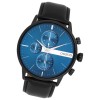 Oozoo Herren Armbanduhr Timepieces Analog Lederband schwarz UOC11510