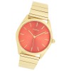 Oozoo Unisex Armbanduhr Timepieces Analog Metallband gold UOC11518