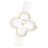 Oozoo Damen Armbanduhr Timepieces Analog Lederband wei UOC11520