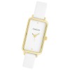 Oozoo Damen Armbanduhr Timepieces Analog Lederband wei UOC11530