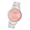 Oozoo Damen Armbanduhr Ultra Slim C20028 Analog Edelstahl silber UOC20028