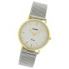 Oozoo Damen Armbanduhr Vintage Series Analog Metall silber UOC20122