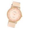 Oozoo Damen Armbanduhr Vintage C20127 Analog Leder rosgold UOC20127