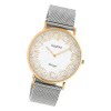 Oozoo Damen Armbanduhr Vintage C20136 Analog Edelstahl silber UOC20136