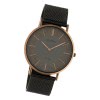 Oozoo Damen Armbanduhr Vintage C20139 Analog Edelstahl schwarz UOC20139
