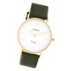 Oozoo Damen Armbanduhr Vintage C20226 Analog Leder olivgrn UOC20226