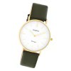 Oozoo Damen Armbanduhr Vintage C20227 Analog Leder olivgrn UOC20227