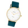 Oozoo Damen Armbanduhr Vintage C20228 Analog Leder trkis UOC20228