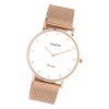 Oozoo Unisex Armbanduhr Vintage Series C20238 Analog Edelstahl rosgold UOC20238
