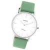 Oozoo Damen Armbanduhr Vintage Series Analog Leder grn UOC20251