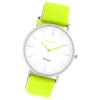 Oozoo Damen Armbanduhr Vintage Series Analog Leder hellgrn UOC20276