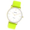 Oozoo Damen Armbanduhr Vintage Series C20305 Analog Leder gelbgrn UOC20305