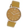 Oozoo Damen Armbanduhr Vintage Analog Leder olivgrn UOC20326