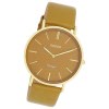 Oozoo Damen Armbanduhr Vintage Analog Leder olivgrn UOC20327