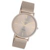 Oozoo Damen Armbanduhr Vintage Series Analog Metall braun UOC20336