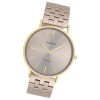 Oozoo Damen Armbanduhr OOZOO Vintage Analog Metallband taupe braun UOC20404