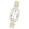 Oozoo Damen Armbanduhr OOZOO Vintage Analog Metallband silber gold UOC20411