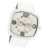 Oozoo Damen Armbanduhr Timepieces Analog Leder wei UOC3261A