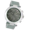 Oozoo Unisex Armbanduhr Vintage Series Analog Kunststoff grau UOC3861A