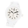 Oozoo Unisex Armbanduhr Vintage Series Analog Metall wei UOC4116A