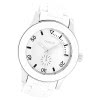 Oozoo Damen Armbanduhr Timepieces Analog Plastik wei UOC4255A