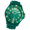 Oozoo Damen Armbanduhr Timepieces Analog Silikon grn UOC4331A