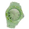 Oozoo Unisex Armbanduhr Vintage Series Analog Silikon hellgrn UOC4339A