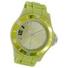 Oozoo Damen Armbanduhr Timepieces Analog Silikon grn UOC4349A