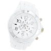 Oozoo Herren Armbanduhr Timepieces Analog Silikon wei UOC4820A