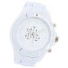 Oozoo Herren Armbanduhr Timepieces Analog Silikon wei UOC4822A