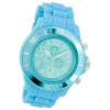 Oozoo Unisex Armbanduhr Vintage Series Analog Silikon blau UOC4834A