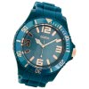 Oozoo Damen Armbanduhr Timepieces Analog Silikon blau trkis UOC5032A
