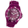 Oozoo Damen Armbanduhr Timepieces Analog Silikon lila UOC5046A