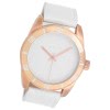 Oozoo Damen Armbanduhr Vintage Series Analog Leder wei UOC5740A